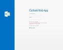 Outlook Web App - Login