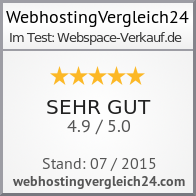 Webhosting - Webspace-Verkauf.de ist ein empfehlenswerter Anbieter