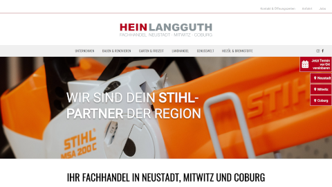 Hein Langguth - Referenz bei Webspace-Verkauf.de