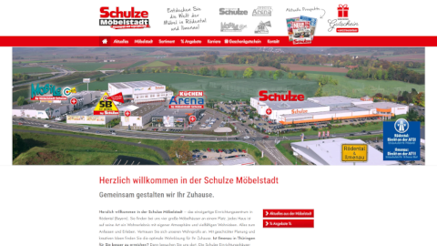 Schulze Möbelstadt - Referenz bei Webspace-Verkauf.de