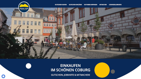 Zentrum Coburg - Referenz bei Webspace-Verkauf.de